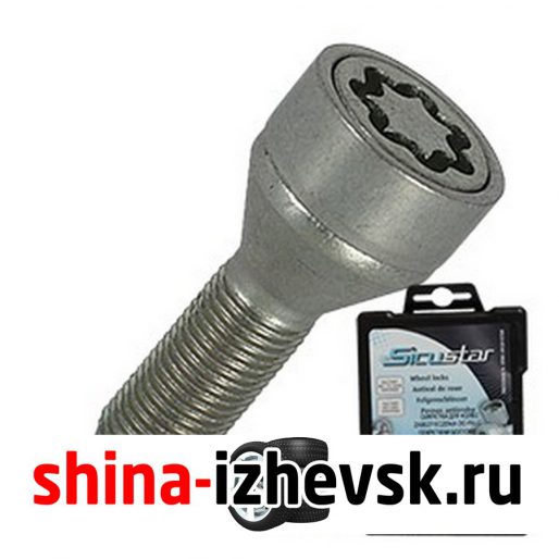 Болт секретный  Farad 12х1,25х30 4+1 17 конус VN330 в Ижевске